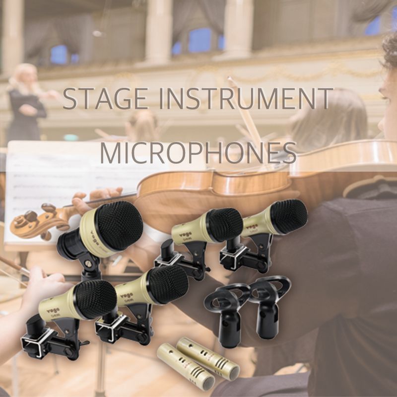 Stage Instrument Microphones | Wireless Podium Mic Design 